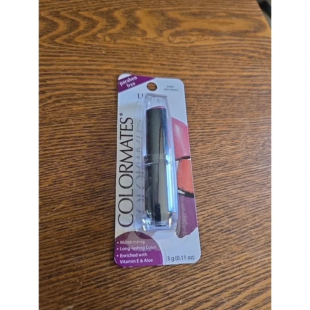 COLORMATES LIPSTICK‎ Pink Dreams 62667 Moisturizing long lasting E & Aloe